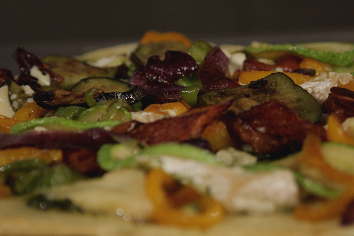 Pesto Soslu Pizza Pesto Soslu Pizza