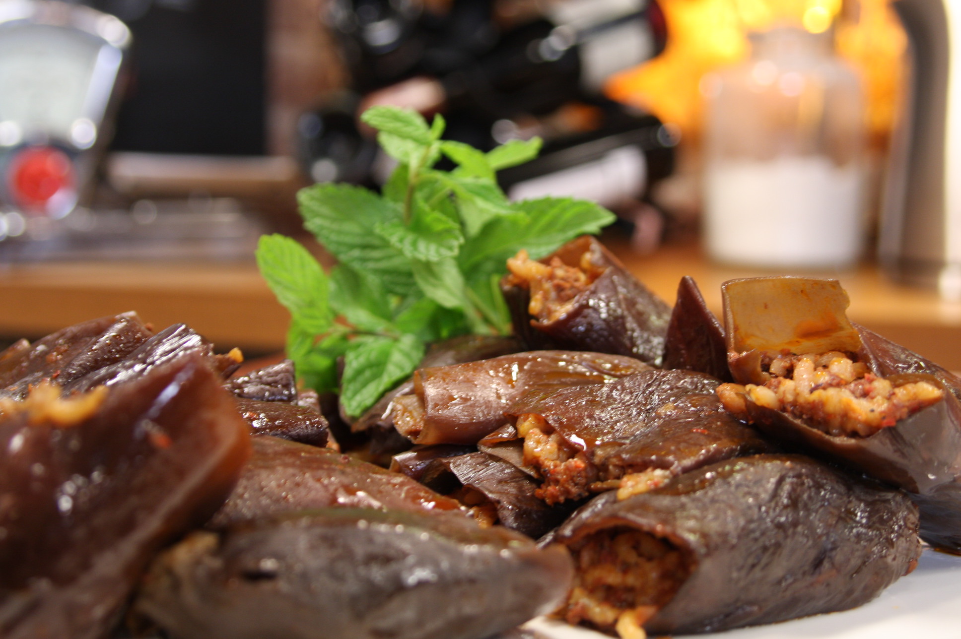 kuru patlican dolmasi arda nin mutfagi