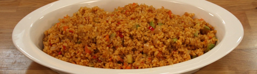 kaymaklı bulgur pilavı