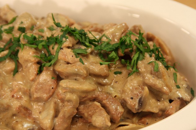 boeuf stroganof