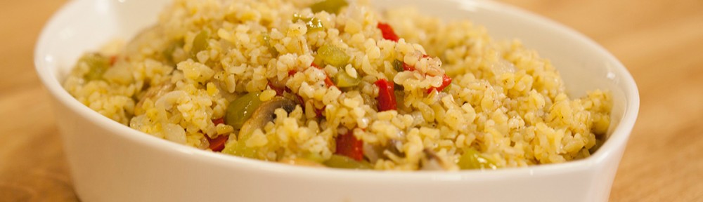 Sebzeli Bulgur Pilavı