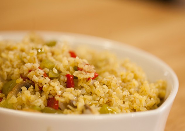 Sebzeli Bulgur Pilavı