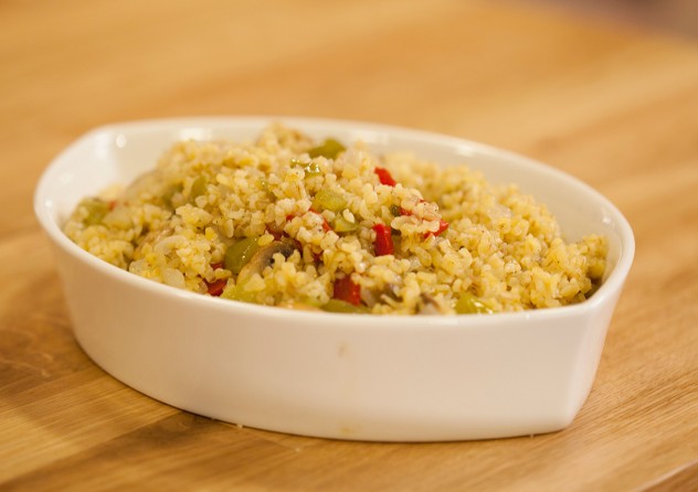 Sebzeli Bulgur Pilavı