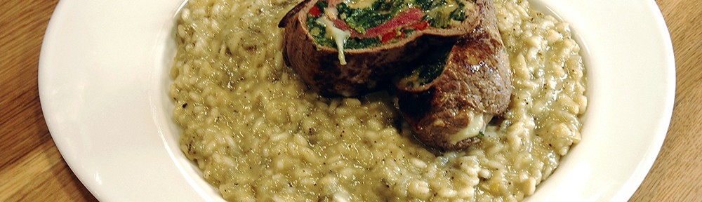 Patlıcanlı Risotto