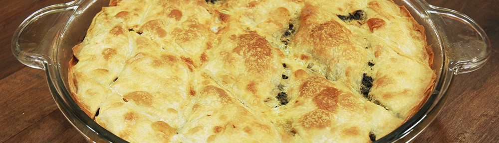 Ispanaklı El Açma Börek