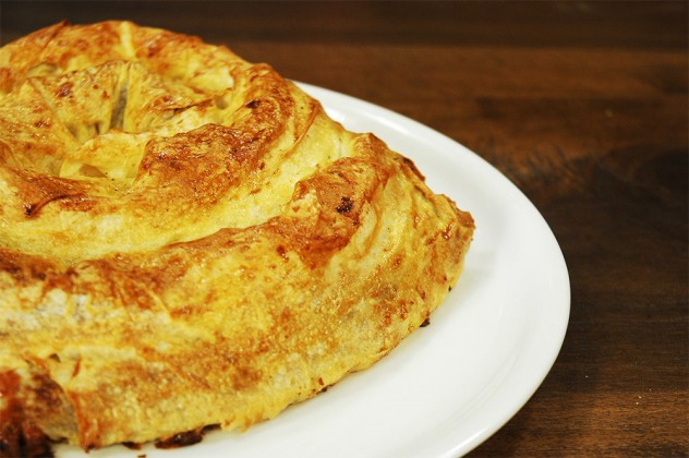 Pastırmalı Rulo Börek