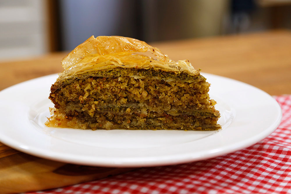 Fıstıklı Baklava Kek