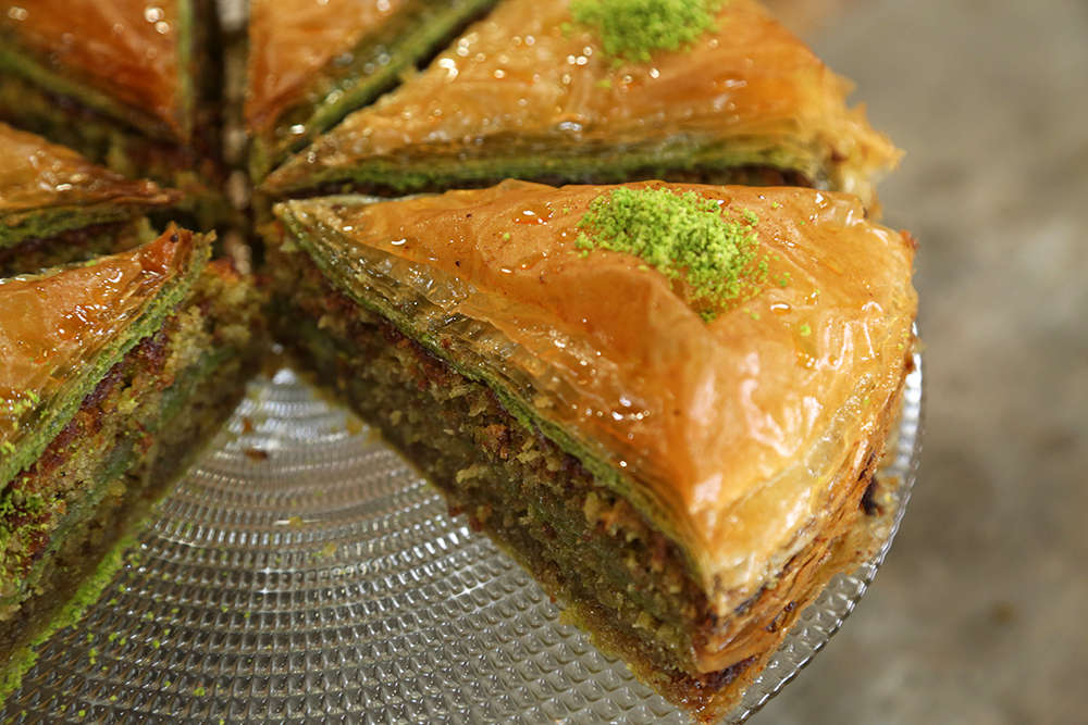 Fıstıklı Baklava Kek