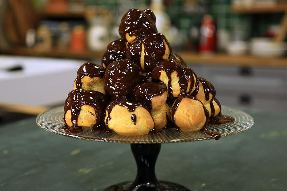 Balkabaklı Profiterol