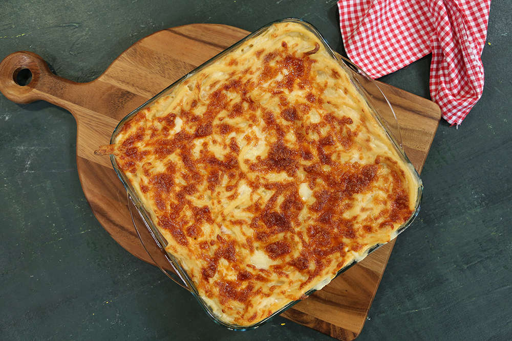 Peynirli Fırın Makarna