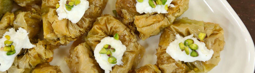 Fıstıklı Büzme Baklava