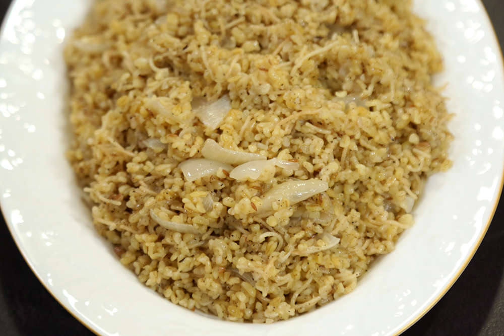 Kimyonlu Bulgur Pilavı