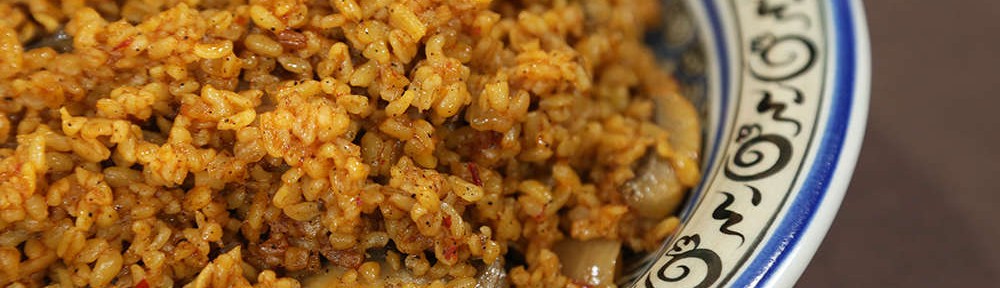 Mantarlı Bulgur Pilavı