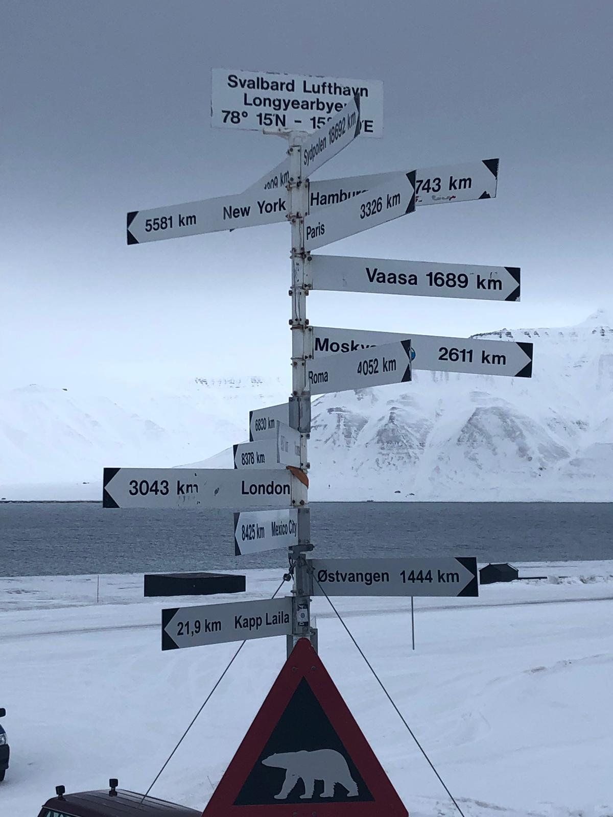 Svalbard’a yolculuk Gün 1