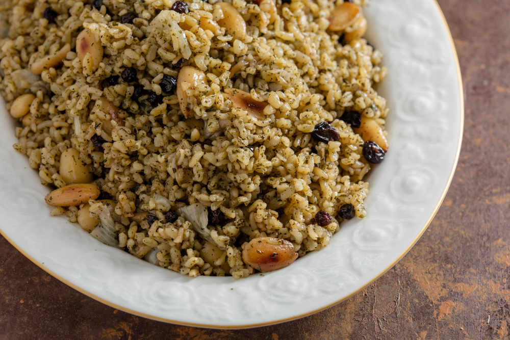 Kuş Üzümlü Bulgur Pilavı