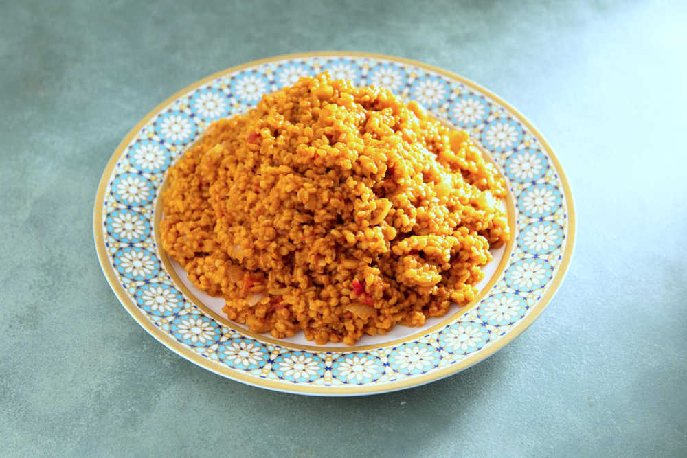 Kaymaklı Siyez Bulgur Pilavı