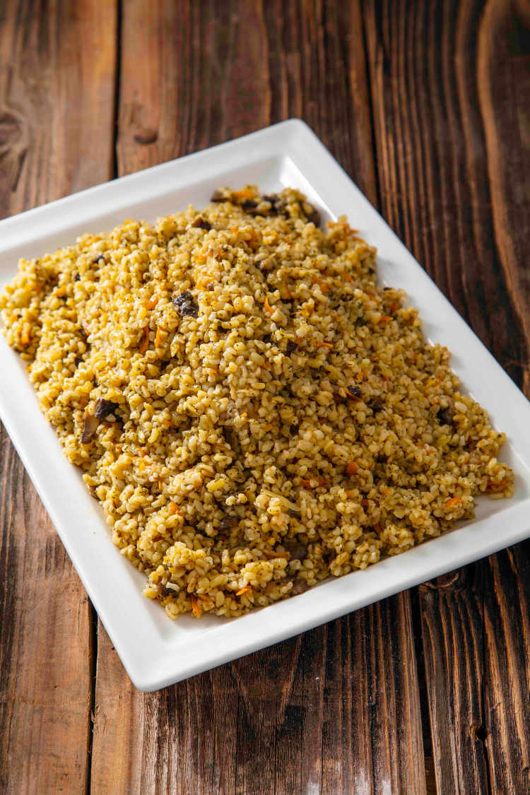 Patatesli Havuçlu Bulgur Pilavı