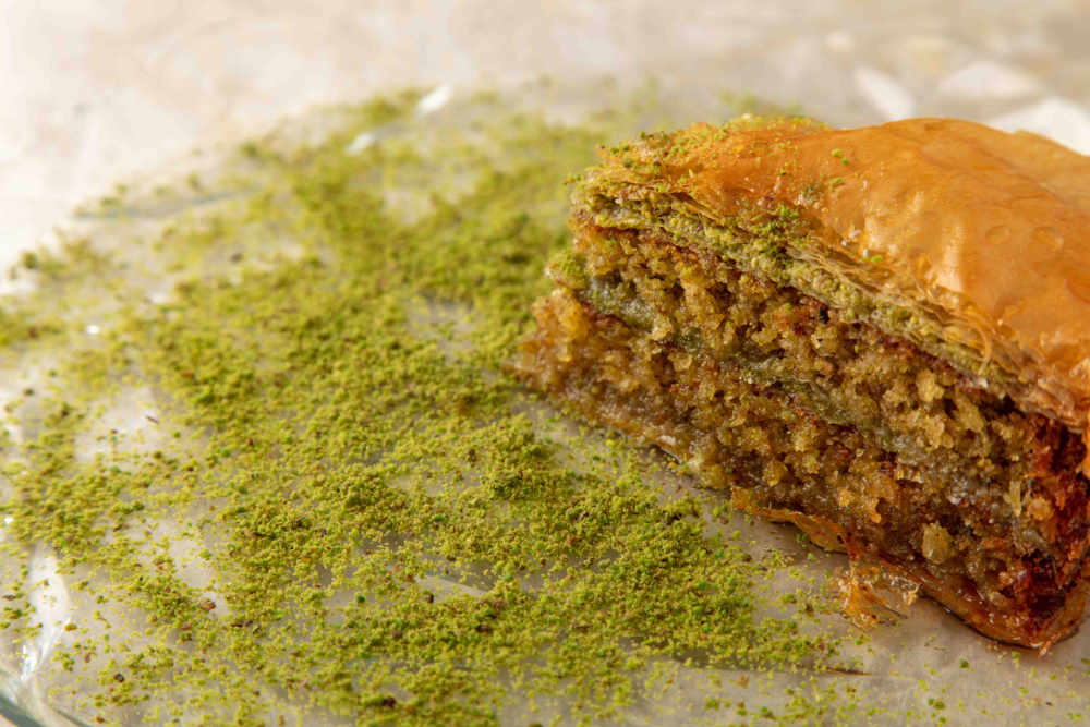 Fıstıklı Baklava Kek