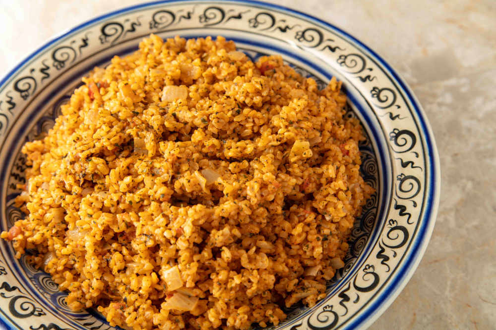 Kaymaklı Bulgur Pilavı