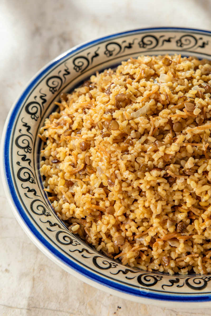 Mercimekli Şehriyeli Bulgur Pilavı