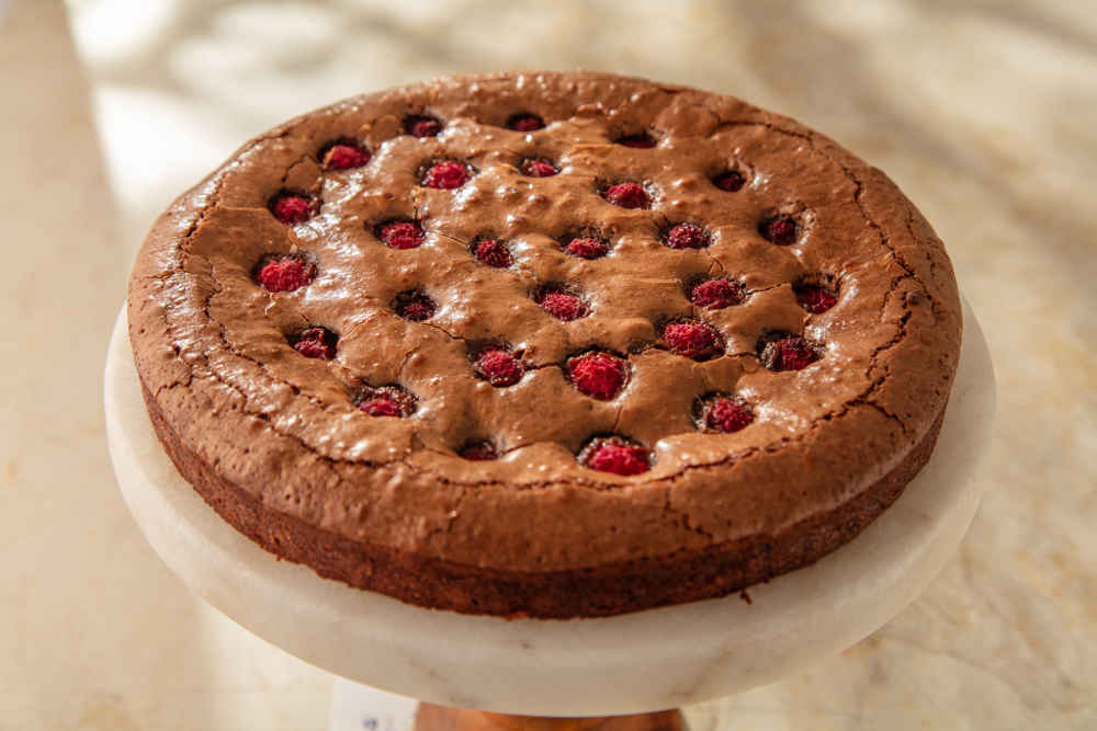 Frambuazlı Brownie