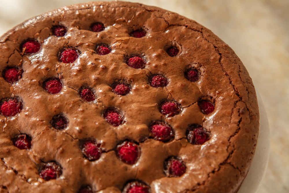 Frambuazlı Brownie