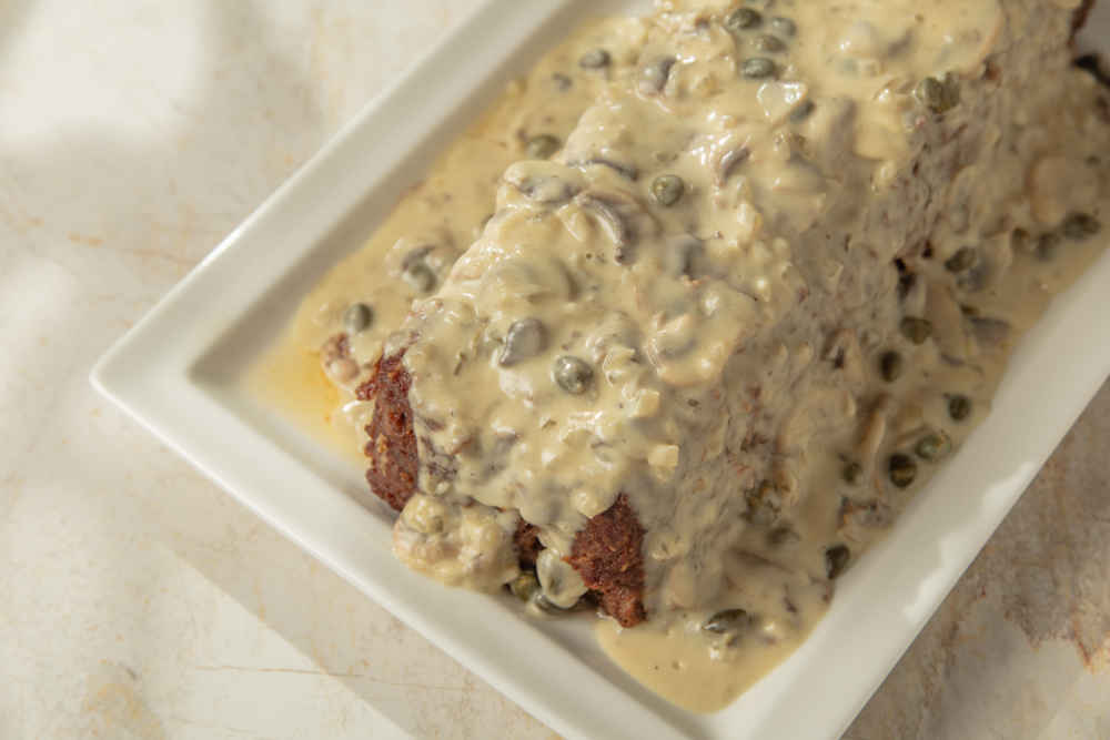 Krema Soslu Mantarlı Köfte