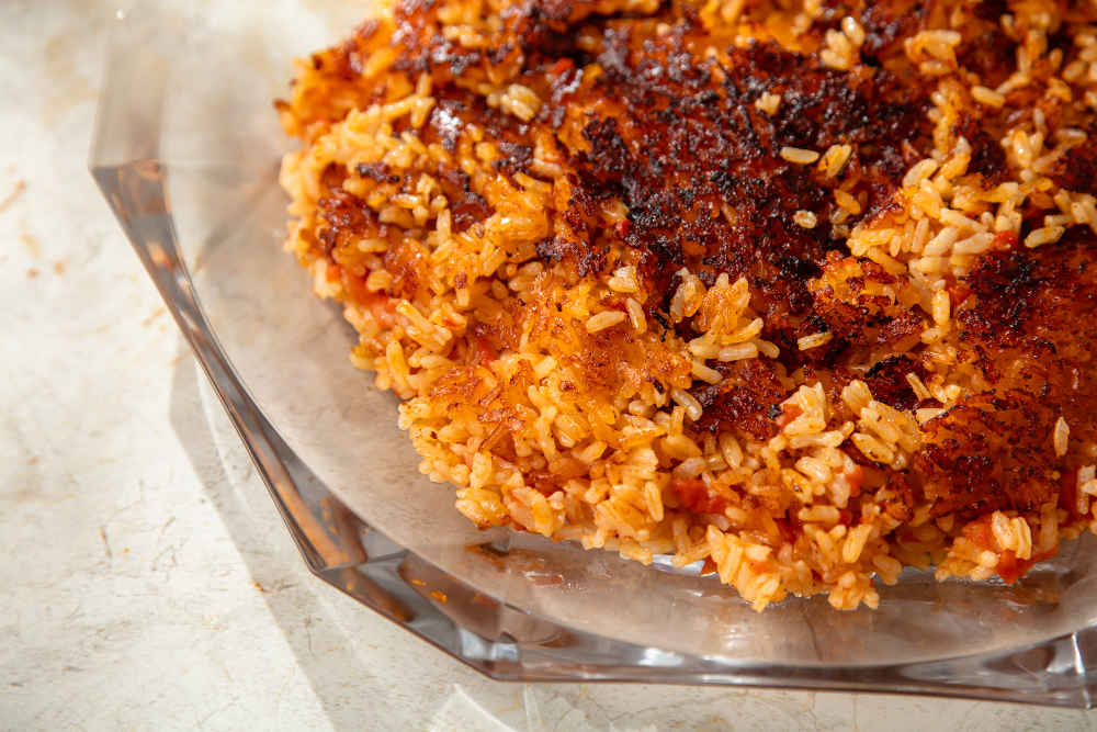 Domatesli Pilav