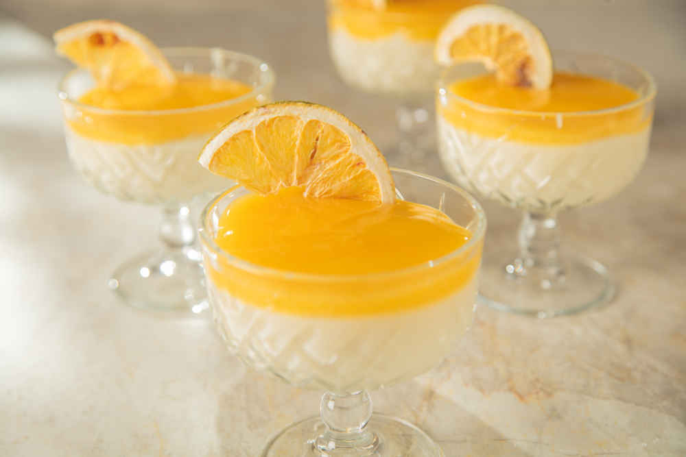 Kupta Limon Soslu Muhallebi