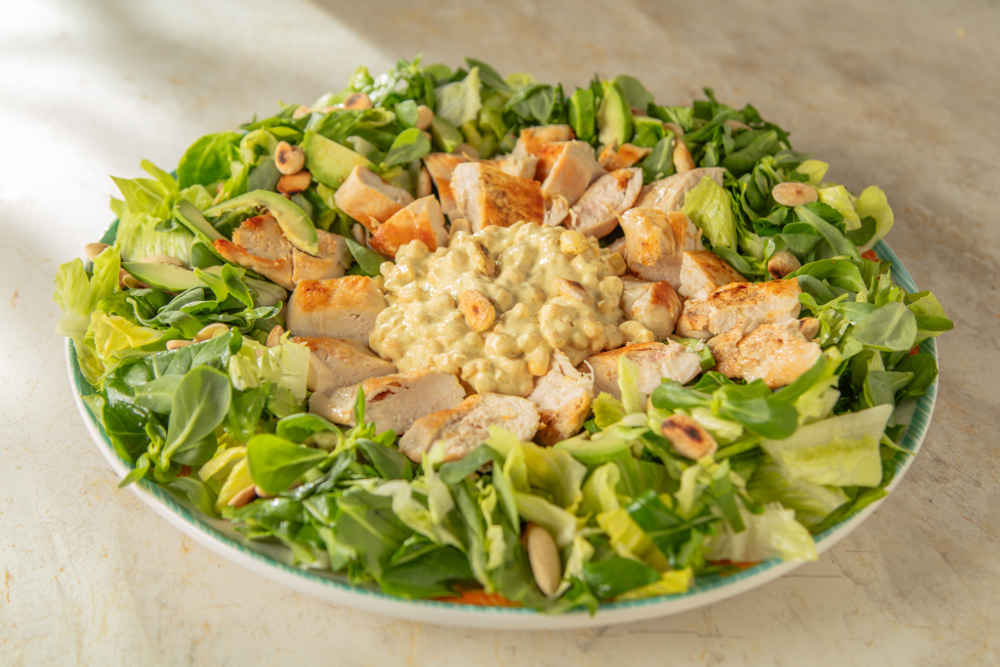 Mısırlı Tavuklu Salata