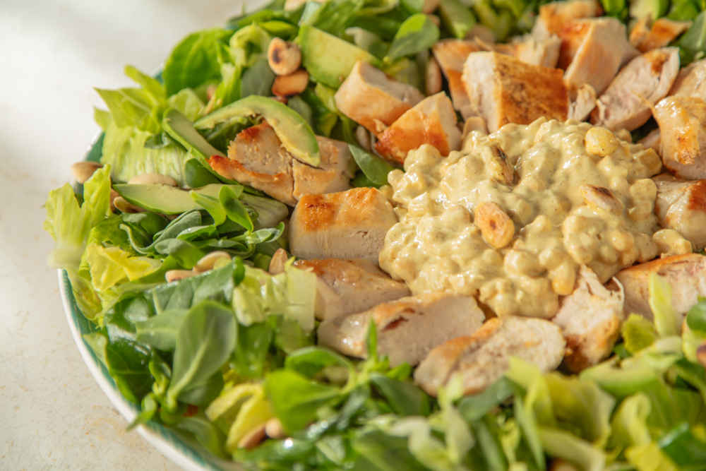 Mısırlı Tavuklu Salata