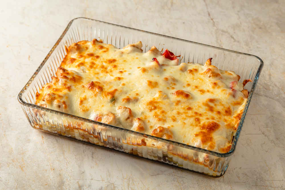 Beşamelli Sebzeli Tavuk