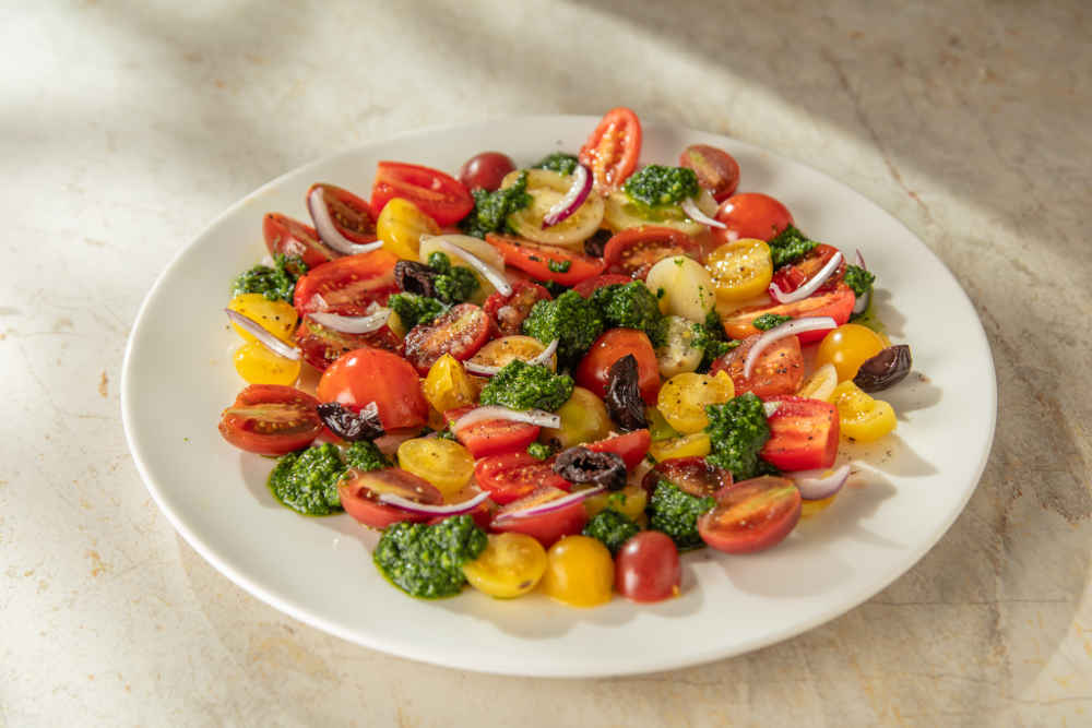 Ispanak Pestolu Domates