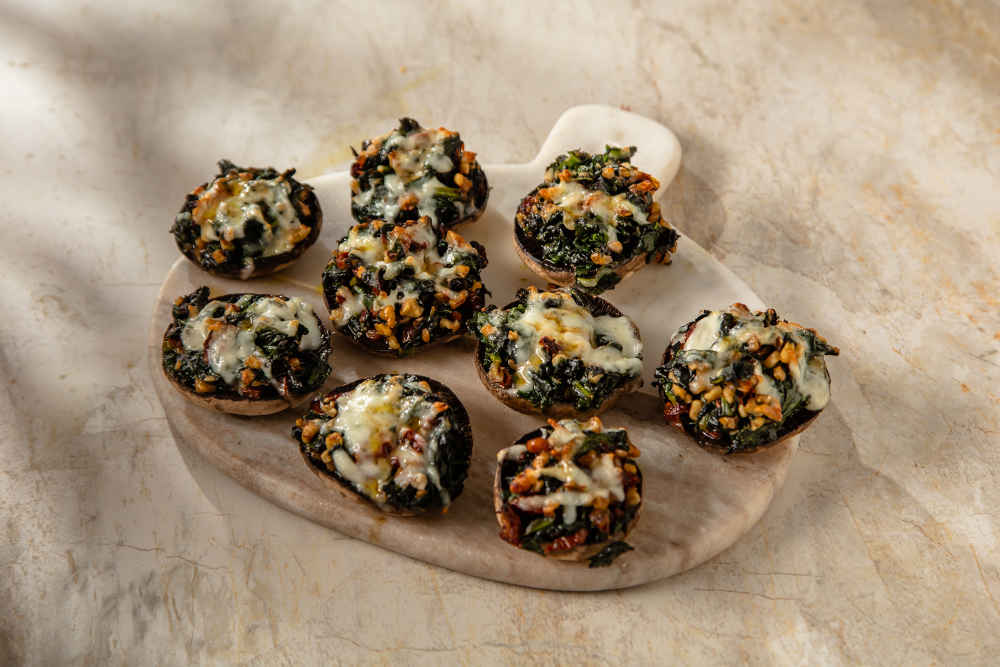 Ispanaklı Mantar Dolması