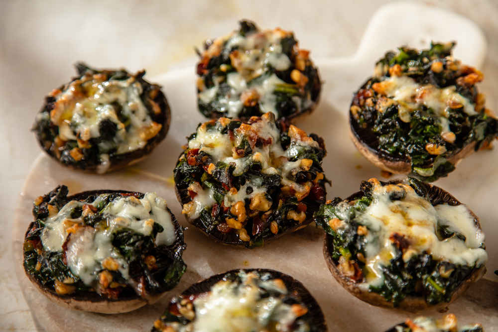 Ispanaklı Mantar Dolması 