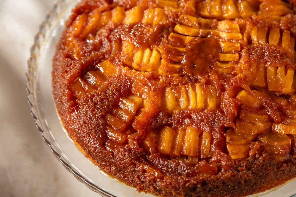 Karamelli Elmalı Kek