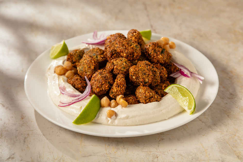 Tahin Soslu Falafel