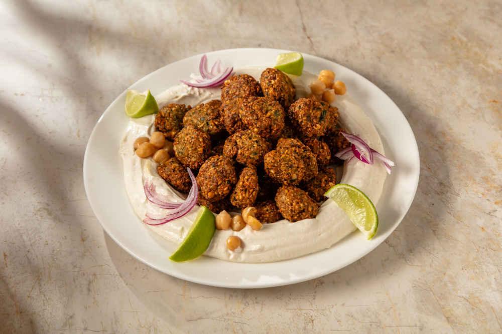 Tahin Soslu Falafel