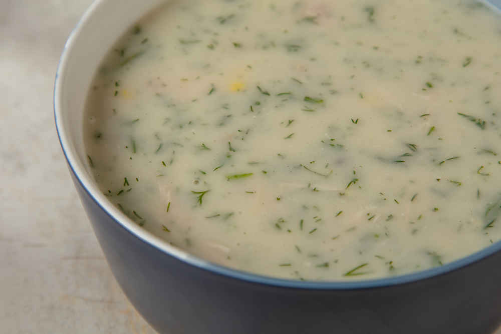 Yoğurt Terbiyeli Tavuk Çorbası