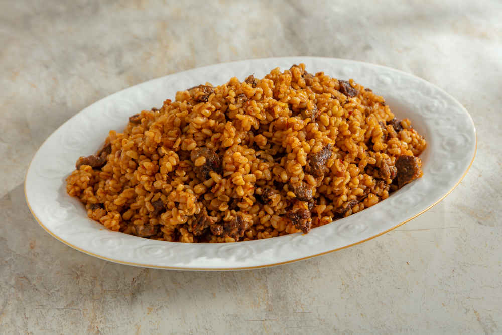 Etli Bulgur Pilavı